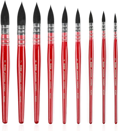 Grabie Professional Watercolor Paint Brushes, Art Supplies - Image 2