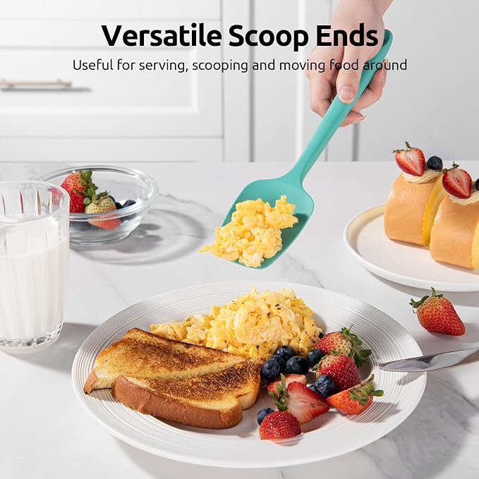 U-Taste Silicone Baking Spatula Set: 600ºF High Heat Resistant, Food Grade - Image 7