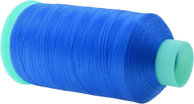 Mandala Crafts Bonded Nylon Thread Sky Blue Heavy Duty Sewing Threads - Image 2