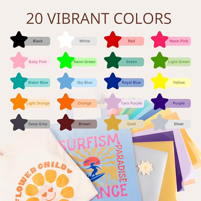 JANDJPACKAGING Heat Transfer Vinyl - Image 2