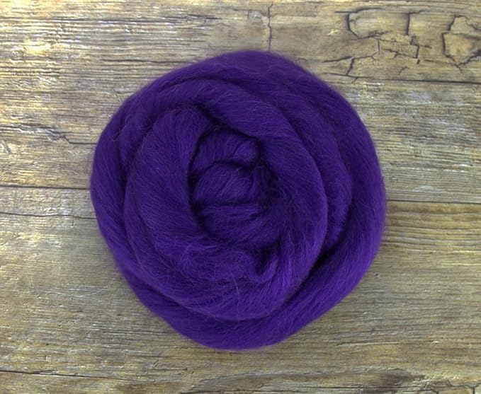 Revolution Fibers Merino Wool Combed Top | 1 lb Premium Wool Roving | 22 Micron - Image 4