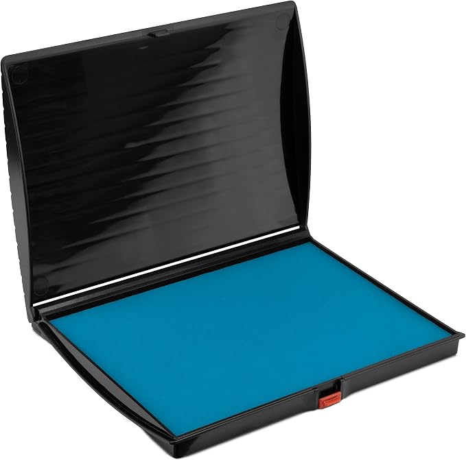Large Premium Light Blue Ink Stamp Pad by Rubber+Stamp+Creation