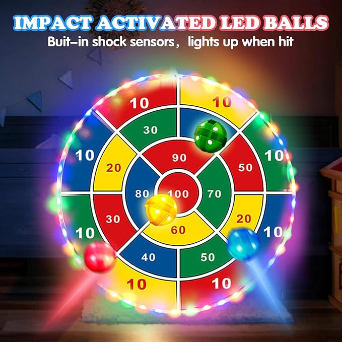 Kids Dart Board Game Set-29 inchs, Board Games - Image 2