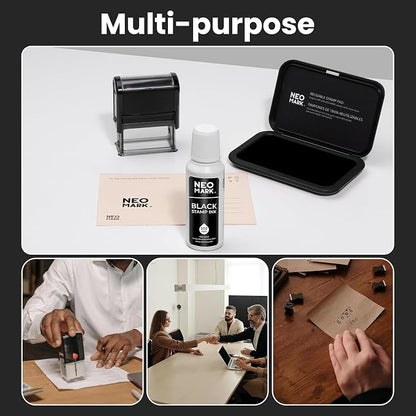 Premium Stamp Ink, Quick-Drying & AP-Certified Non-Toxic Refill Ink - Image 7