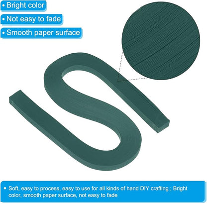 PATIKIL 360pcs Quilling Paper Strips Paper Flowers Quilling Kits 3/8" Origami - Image 3