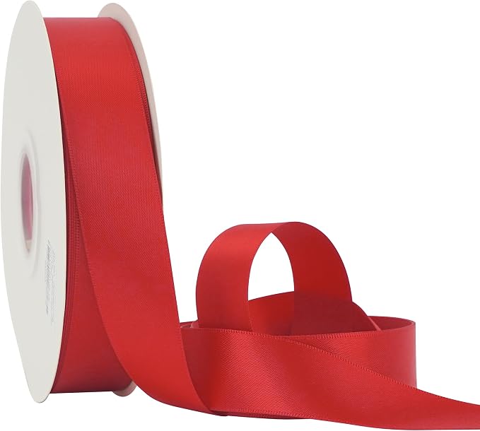 HUIHUANG Red Satin Ribbon - Image 3