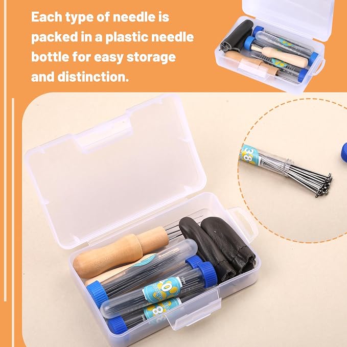 82PCS Needle Felting Tools, Needle Felting Needles, 4 Sizes Felting Needles - Image 6