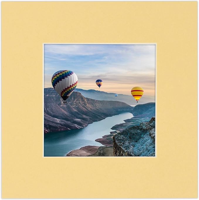 Pack of TEN 8.5x11 Mats Bevel Cut - Image 5