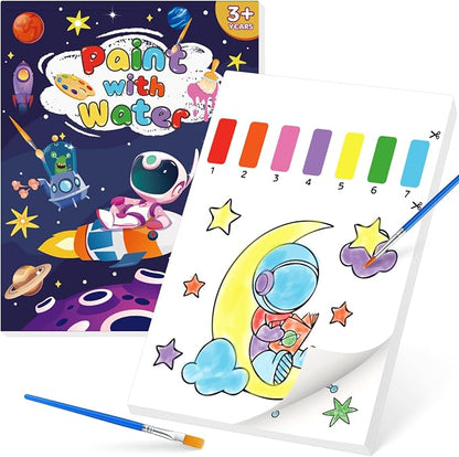 Paint with Water Coloring Books by Unknown
