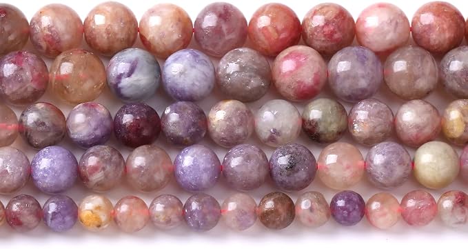 90pcs 4mm 5A Natural Pink Tourmaline Stone Beads Round Loose Spacer Healing by NaturalStoneBeads