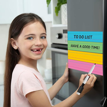 Faccito 12 Pieces Large Magnetic Sentence Strips 3 x 36 inch Dry Erase Sentence - Image 6