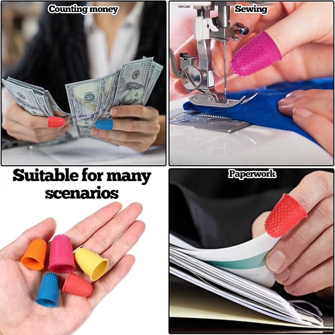 25 PCS Silicone Finger Protectors, Rubber Fingers Tips, Rubber Finger Tips - Image 7