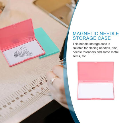 PATIKIL Magnetic Needle Storage Case, Plastic Portable Sewing Pin Keeper Needle - Image 5