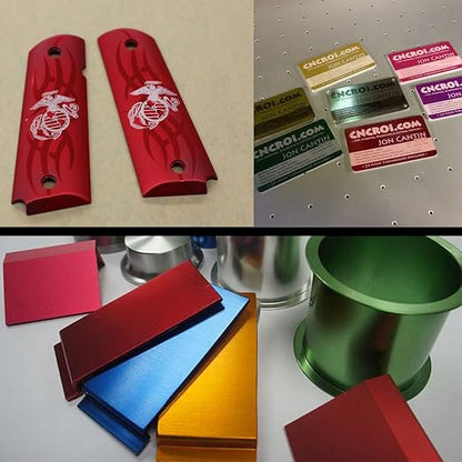 Anodized Aluminum Sheet Metal 12 x 12 x 1/32 Inch Green Anodized Aluminum Metal - Image 7
