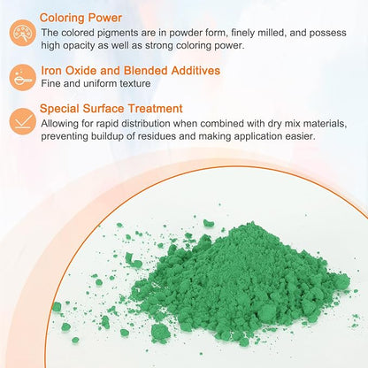 HARFINGTON Iron Oxide Powder Concrete Pigment 700 Mesh 3.5oz Iron Oxide Grout - Image 3