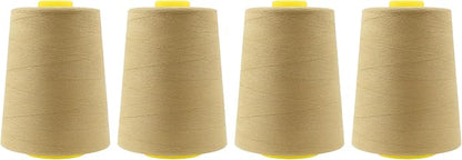 Mandala Crafts 4 Pack of Serger Threads Cones Spools by MandalaCrafts