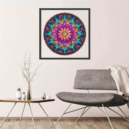 Wooden Puzzles for Adults, Mandala Puzzles 500 Pieces, Unique Shaped Jigsaw - Image 5