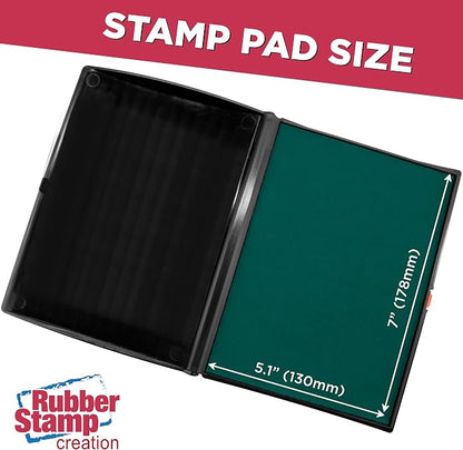 Large Premium Green Ink Stamp Pad - Image 3