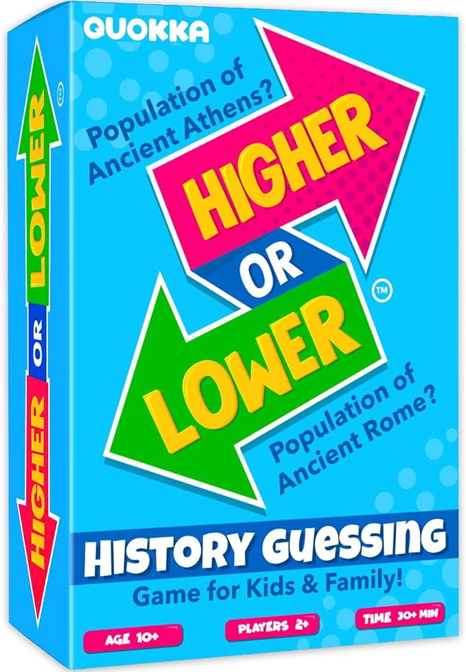 QUOKKA History Board Game for Kids 10-14 Year Olds by QUOKKA