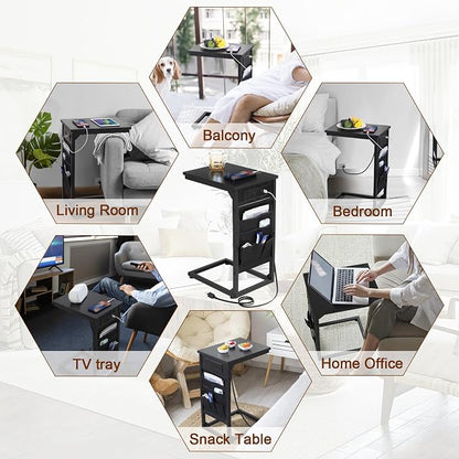 AMHANCIBLE C Shaped End Table - Image 4
