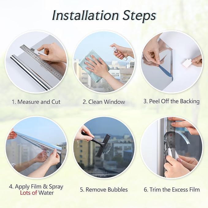 DOWELL One Way Window Privacy Film - Image 9