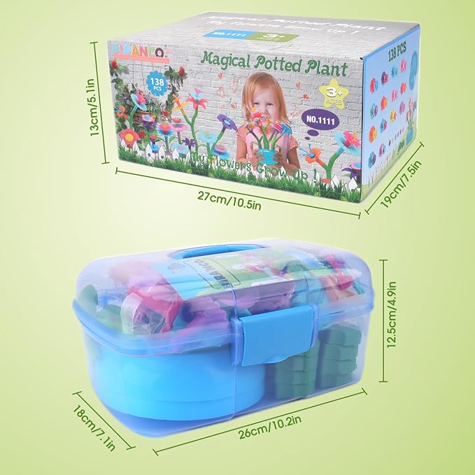BIRANCO. Flower Garden Building Set - Image 6