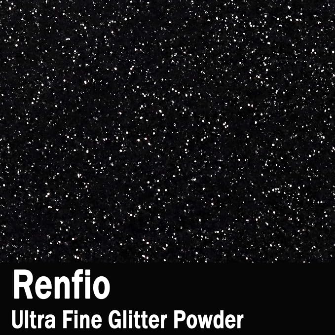 Renfio Ultra Fine Metallic Resin Glitter Powder 2.11 Oz PET Flakes Crafts - Image 2