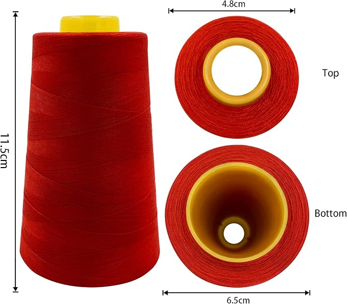 Tortoise 4 Cones of 3000 Yards Each Spool Thread - Image 2