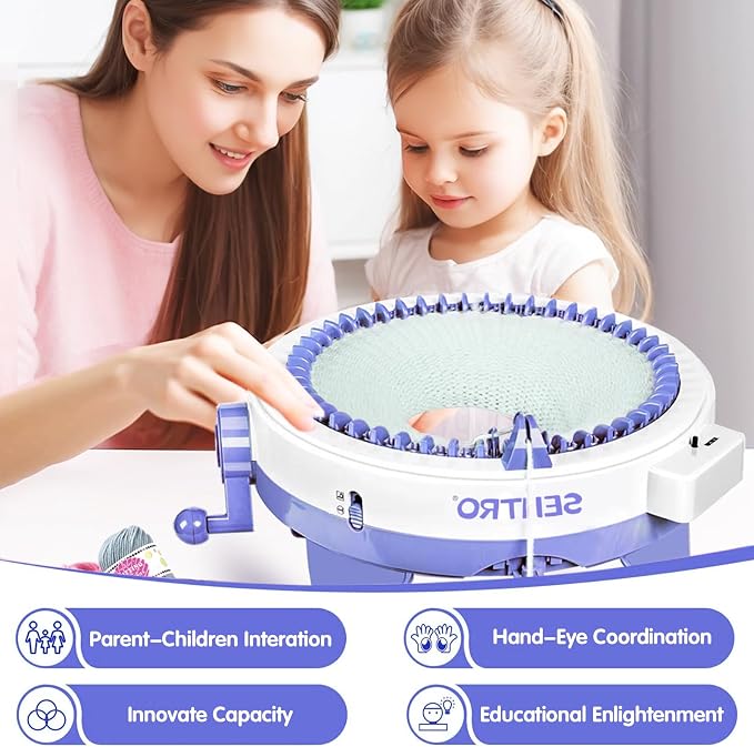 SENTRO Knitting Machines 48 Needles, Smart Knitting Crochet Machine, Knitting - Image 6