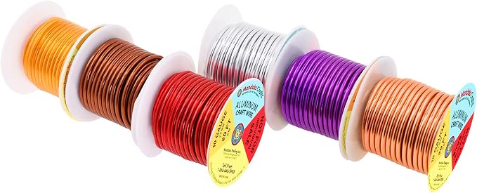 Mandala Crafts 10 Gauge Anodized Aluminum Craft Wire - Image 2