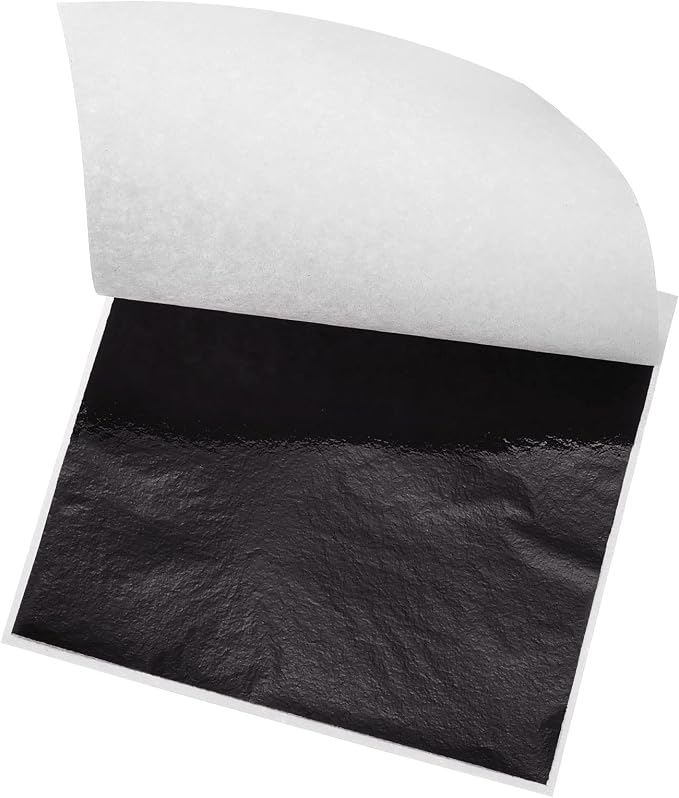 MECCANIXITY Gold Leaf Foil Sheet, 3.3 x 3.1inch by MECCANIXITY