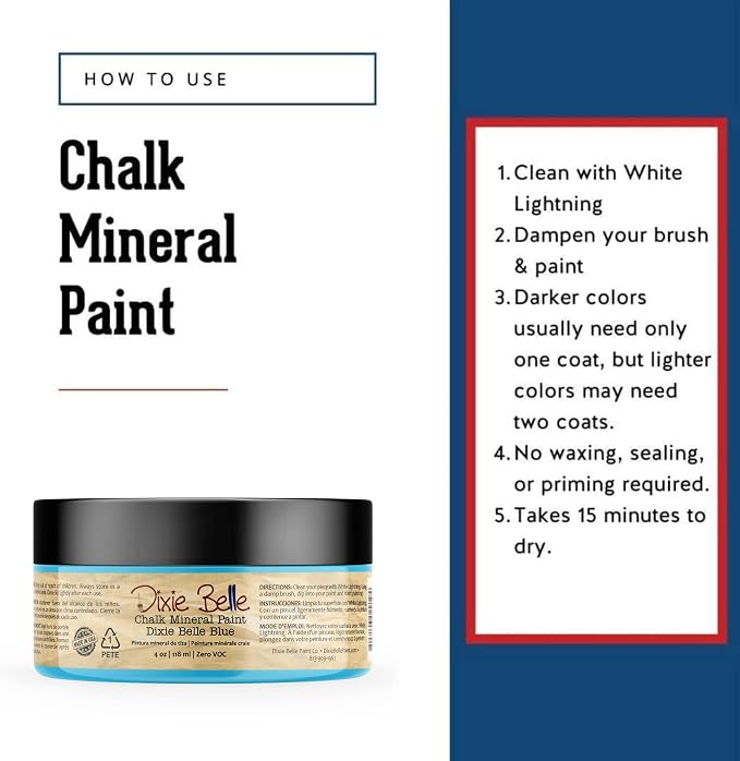 Dixie Belle Paint Company Chalk Finish Furniture Paint - Image 3