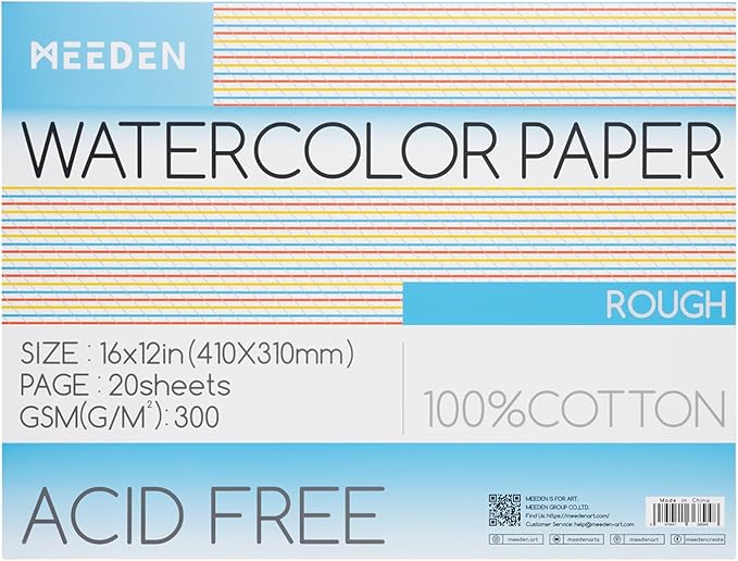 MEEDEN Watercolor Paper Block by MEEDEN