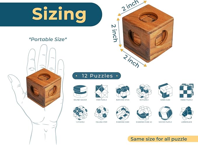 BSIRI Wooden Puzzle Box Set - Image 3