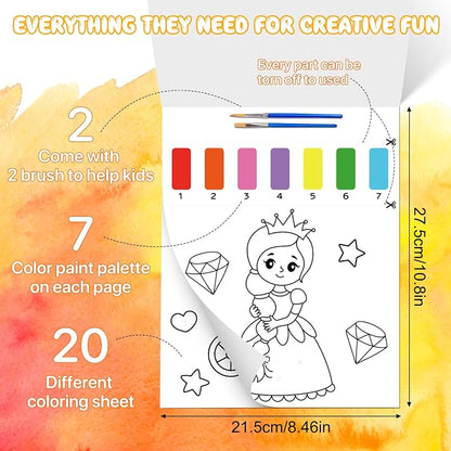 Paint with Water Coloring Books - Image 3