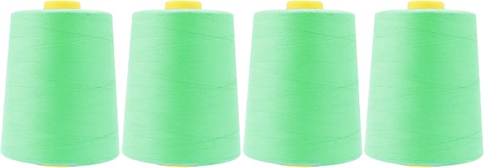 Mandala Crafts 4 Pack of Serger Threads Cones Spools by MandalaCrafts