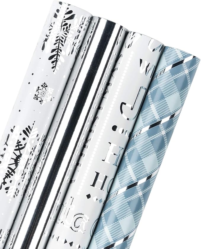 WRAPAHOLIC 30 Inch Christmas Wrapping Paper Roll by WRAPAHOLIC