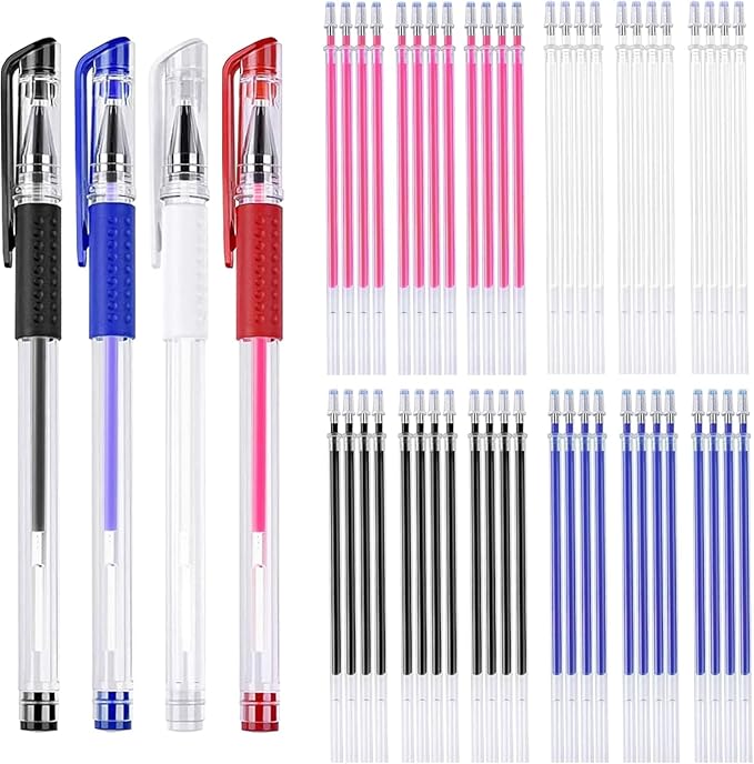 JANYUN 4 Pieces Heat Erasable Pens by JANYUN