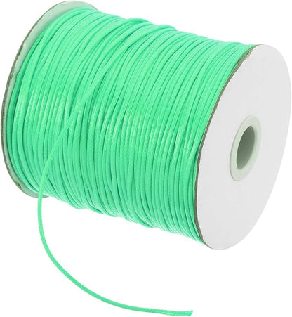 MECCANIXITY Waxed Cord 1.5mm Waxed Polyester Cord 175 Yard Wax String by MECCANIXITY
