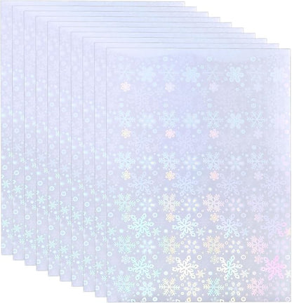 PATIKIL 11.7x8.3" Holographic Sticker Paper, 10Sheets A4 Polypropylene by PATIKIL
