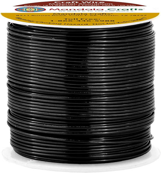 Mandala Crafts 18 Gauge Anodized Aluminum Craft Wire by MandalaCrafts