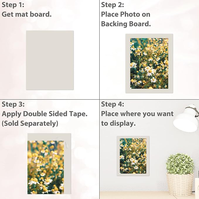 Golden State Art, 8x10 Matboard Mat Board Blanks - Image 7