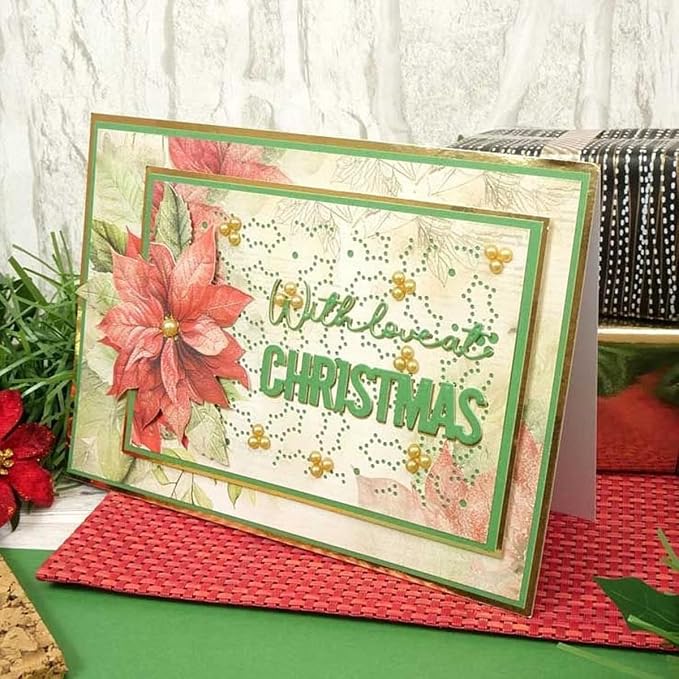 Metal Cutting Dies DIY Merry Christams Embossing Stencil Template Scrapbooking - Image 2