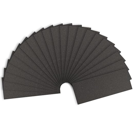 Sandpaper 400 Grit, Wet Dry Sanding Sheets 9 x 3.6 Inch by Shineboc