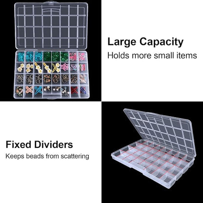 DUOFIRE 32 Grids Bead Organizer, Craft Organizers and Storage - Image 7