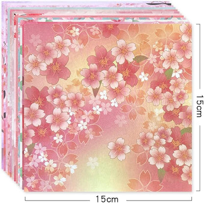 Origami 6x6 Paper Kit 50 Sheets 12 Vivid Colors Double Sided Printed - Image 8