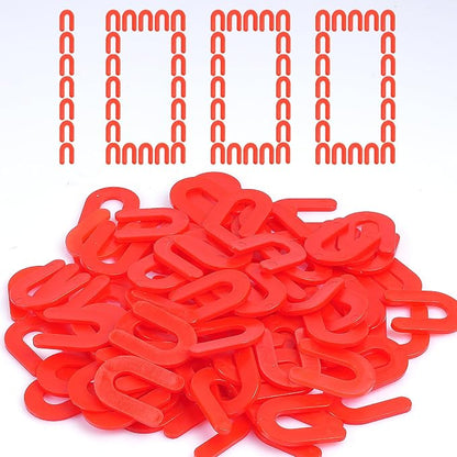 Horseshoe Shim Tile Spacers 1/8 Inch Tile Spacers U Shape Plastic Shims by Jauyas