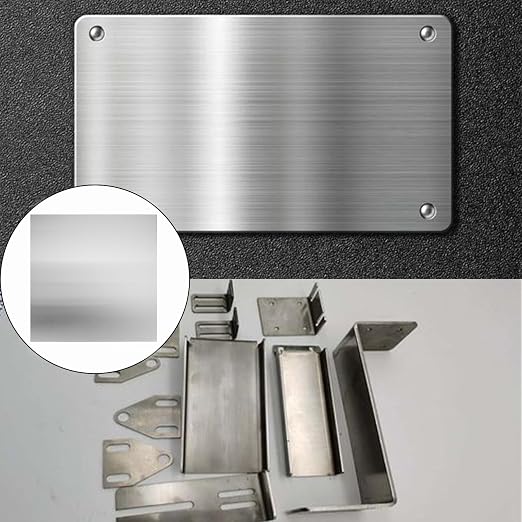 2Pcs 430 Stainless Steel Sheet Metal 8" x 8" x 1/32" Inch Metal Plates - Image 7