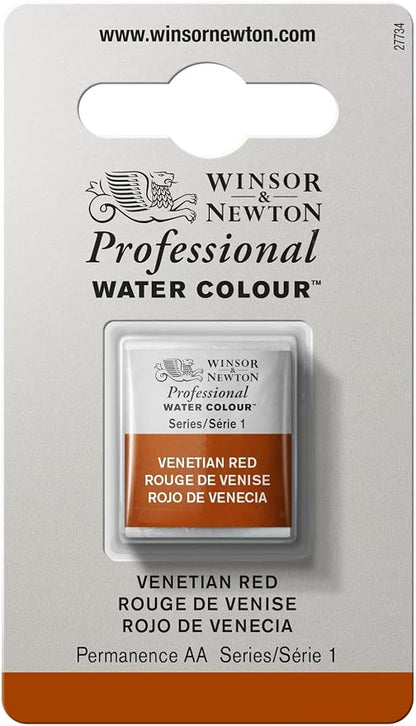 Winsor & Newton Professional Water Colour Paint, Half Pan, Venetian Red by WinsorNewton