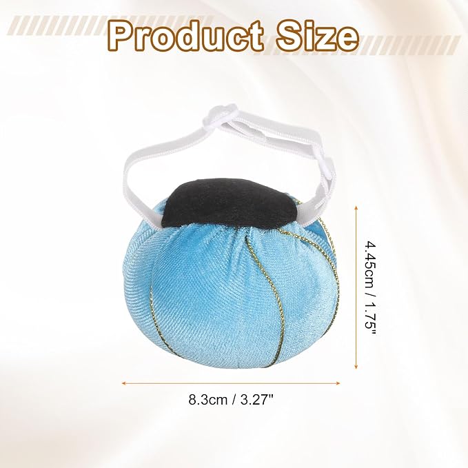 HARFINGTON Wrist Pin Cushion Wristband Sewing Pincushion Polyester Pin Holder - Image 2